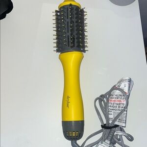 Drybar Yellow and Gray Styling Brush